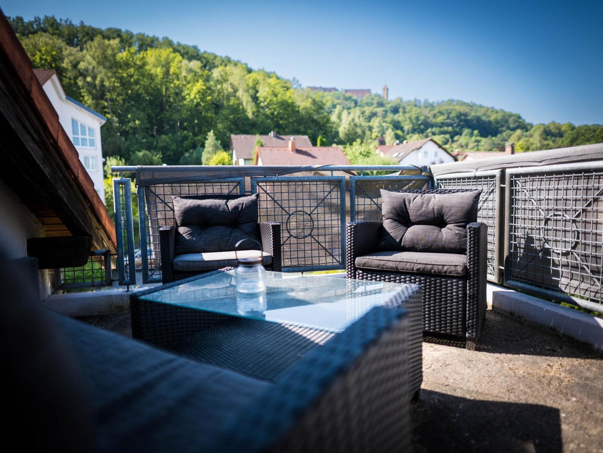 Studio Mit Balkon Coburg Zewnętrze zdjęcie