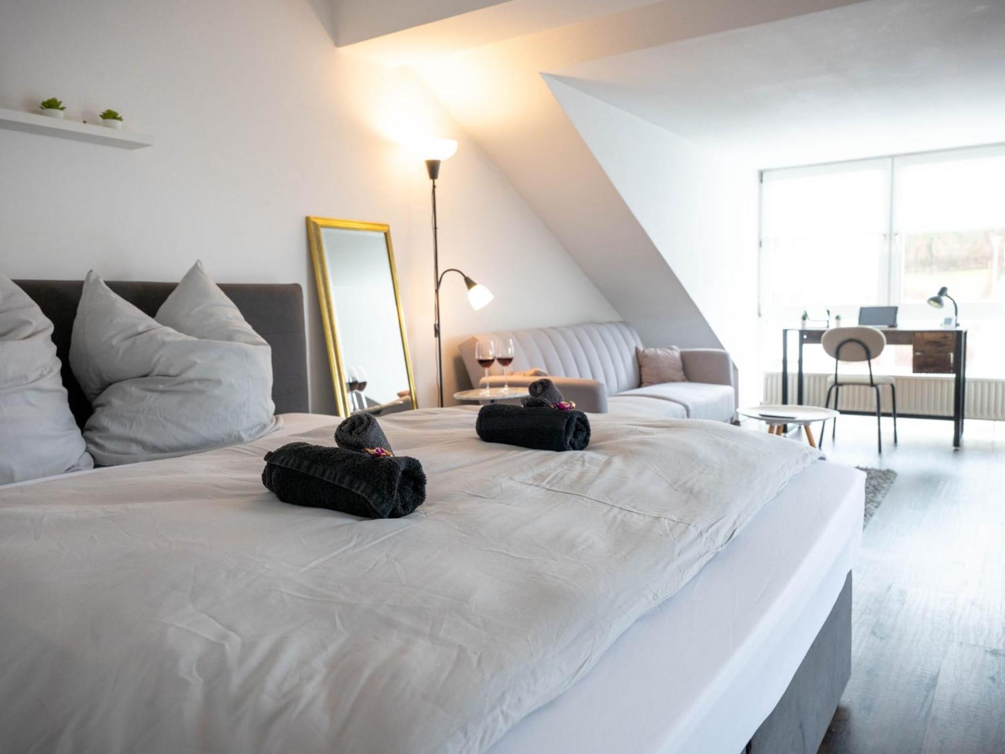 Studio Mit Balkon Coburg Zewnętrze zdjęcie